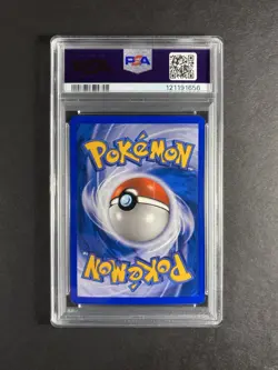 Blaziken 1/106 - EX Emerald - Holo Swirl - Vintage - Pokemon Card - PSA 7 - Image 2