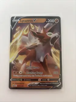 Lycanroc V SWSH199 Sword & Shield Promo Cards Pokemon NEAR MINT NM - Image 1
