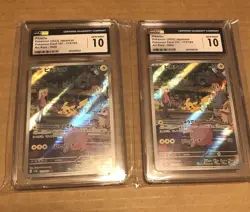 2023 POKEMON JPN POKEMON CARD 151 - ART RARE - HOLO PIKACHU CGC 10 GEM MINT x2 - Image 1
