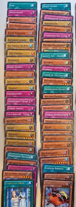 Yu-Gi-Oh 175 Card Lot, Various Conditions - Konami - Image 2