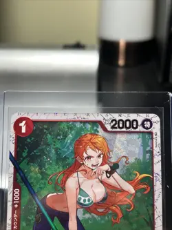 Nami OP01-016 Parallel R ST-10 The Three Captains One Piece Card Japanese Foil - Image 2