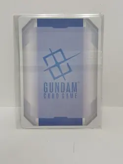 Gundam TCG ST04-002 Strike Gundam, ST04-010 Kira Promo Card, and Sleeves ENGLISH - Image 3