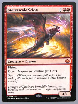 Stormscale Scion - 123 - Tarkir: Dragonstorm (TDM) MTG - Image 1