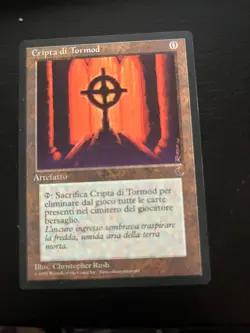 MTG TORMOD'S CRYPT EXC CRIPTA DI TORMOD IT_DK ITALIAN VINTAGE - Image 1