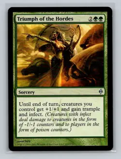 MTG Triumph of the Hordes New Phyrexia 123/175 Uncommon LP - Image 1
