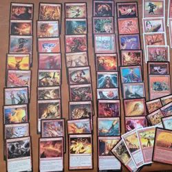Jaya Fiery HOTTIE Shiny holographic foil Rare Card and Whole Commander Deck MTG - Image 3