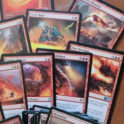 Jaya Fiery HOTTIE Shiny holographic foil Rare Card and Whole Commander Deck MTG - Image 4