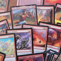 Jaya Fiery HOTTIE Shiny holographic foil Rare Card and Whole Commander Deck MTG - Image 5