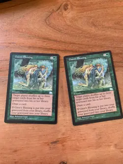 x1 MTG Gaea's Blessing LP - Weatherlight - MTG - Magic the Gathering - Image 1