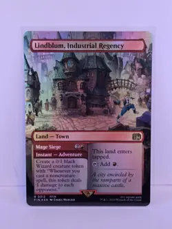 Lindblum, Industrial Regency (Borderless) Final Fantasy Foil - Image 1