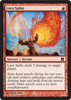 Lava Spike ~ Modern Masters 2013 [ Excellent ] [ Magic MTG ] - Image 1
