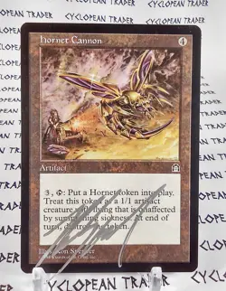 HORNET CANNON mtg Signed by Ron Spencer Stronghold Unc - Image 1