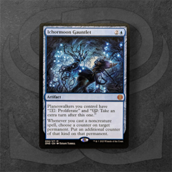 Ichormoon Gauntlet • Mythic Artifact • Phyrexia: All Will Be One • MTG ONE 056 M - Image 1