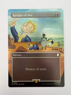 Ravages of War - 0354. Borderless Foil. 2024 Universes Beyond: Fallout. - Image 1