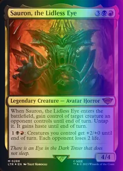 Sauron, the Lidless Eye (288/943) LTR LP FOIL - Image 1