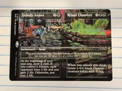 Unholy Annex Ritual Chamber Duskmourn: House of Horror (Borderless) - Image 1