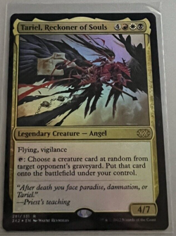 MTG - Double Masters 2022 2X2 - Tariel, Reckoner of Souls 281 Foil NM/M - Image 1
