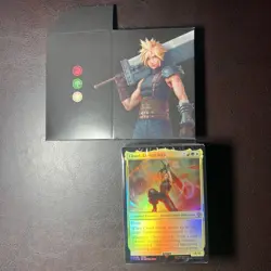 Final Fantasy Limit Break Cloud Commander Deck - Deck Only! - MTG New! - Image 1