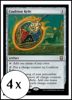 MTG - 4 x Coalition Relic - Modern Horizons 3 Commander - Playset 4x x4 - Image 1