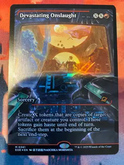 MTG Edge of Eternities Devastating Onslaught Showcase Foil - Image 1