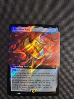 The One Ring (Extended Art) (Surge Foil) Universes Beyond: the Lord of the... - Image 1