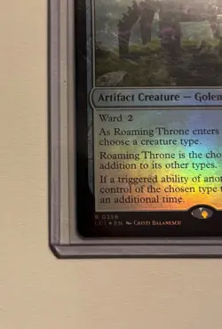 Roaming Throne x2 (1 foil) ~ MTG Lost Caverns of Ixalan ~ NM/M pack fresh - Image 5