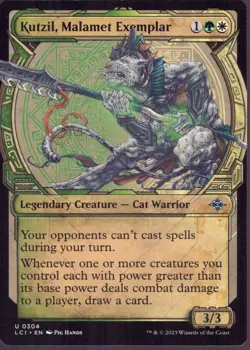 Kutzil, Malamet Exemplar (Showcase) - Uncommon - LCI Magic MTG NM - Image 1