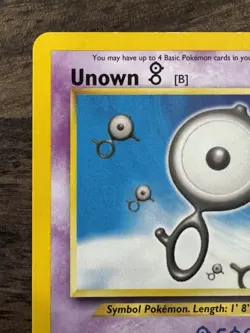 Unown [B] 39/64 Neo Revelation Unlimited - LP+ Pokemon TCG WOTC 2001 - Image 2