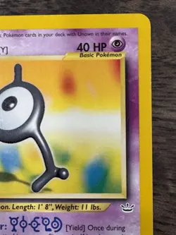 Unown [Y] 40/64 Neo Revelation Unlimited - NM- to LP+ Pokemon TCG WOTC 2001 - Image 3
