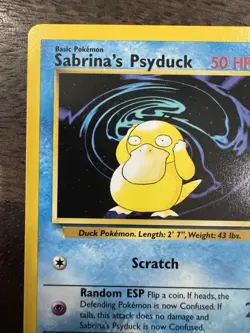 Sabrina’s Psyduck 99/132 Gym Challenge - NM- to LP++ Pokemon TCG WOTC 2000 - Image 3