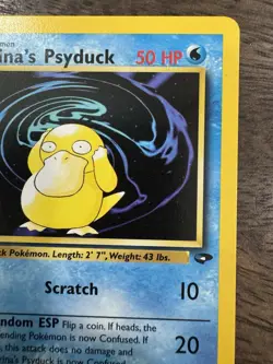 Sabrina’s Psyduck 99/132 Gym Challenge - NM- to LP++ Pokemon TCG WOTC 2000 - Image 4