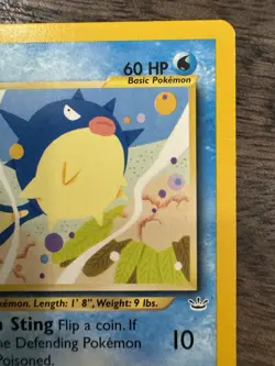 Qwilfish 49/64 Neo Revelation 1st Edition - LP- to MP++ Pokemon TCG WOTC 2001 - Image 4