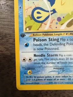 Qwilfish 49/64 Neo Revelation 1st Edition - LP- to MP++ Pokemon TCG WOTC 2001 - Image 5