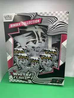 Pokemon TCG: Scarlet & Violet White Flare Binder Collection - New/Sealed - Image 1