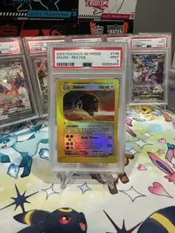 Pokemon Golem #148 Reverse Holo Card PSA 9 Skyridge 148/144 2003 - Image 1