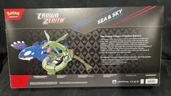 Pokemon Crown Zenith Sea and Sky Premium Collection Box 14 Packs, New/Sealed - Image 3