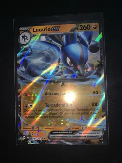 Evoluzioni Prismatiche Lucario Ex PRE 051/131 Italiano Ita Carta Pokemon - Image 1