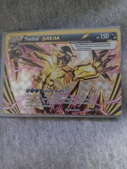 Yveltal BREAK - 66/114 - Pokemon Steam Siege XY Ultra Rare Card NM - Image 1