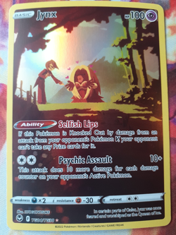 Jynx TG04/TG30 Silver Tempest Full Art Trainer Gallery Holo Rare Pokemon NM - Image 1