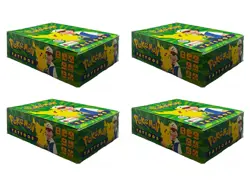 Lot of (4) 2000 Topps Merlin Pokemon Tattoos Display Boxes - Image 1