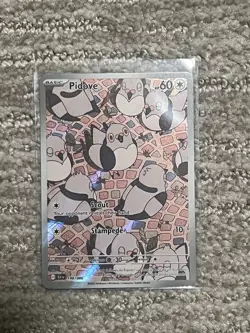 Pidove AR 148/086 White Flare Pokemon Card English Free Shipping - Image 1