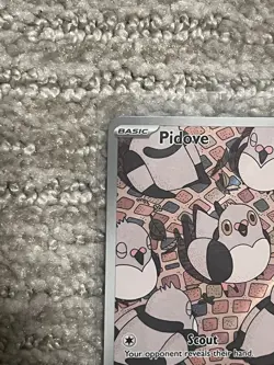 Pidove AR 148/086 White Flare Pokemon Card English Free Shipping - Image 2