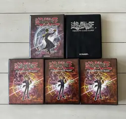 Yu-Gi-Oh 1996 Vintage Binders Collection with Cards - Image 1