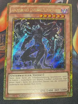 Angmarl the Fiendish Monarch - GERMAN - PGL3-EN001 DE001 - Yugioh Gold Secret R - Image 3