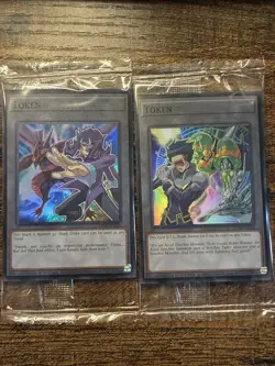 Yu-Gi-Oh! TCG Token TKN5-EN020 and TKN5-EN021 Supreme Darkness - Image 1