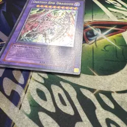 Yugioh! Destiny End Dragoon LODT-EN042 Ultimate Rare 1st Edition VLP - Image 2