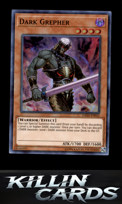 Dark Grepher DASA-EN042 Super Rare Dark Saviors YuGiOh Card NM - Image 1