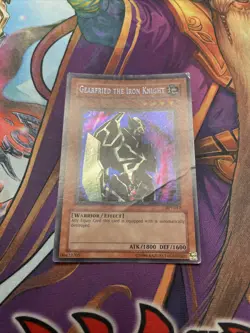 Yugioh! Gearfried The Iron Knight BPT-012 Secret Rare HP - Image 1