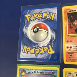 Pokemon Card Lot Base Set Fossil Team Rocket Jolteon golduck Omastar Magmar - Image 3