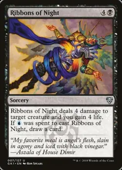 Ribbons of Night - Near Mint MTG Guilds of Ravnica: Guild Kits - Image 1